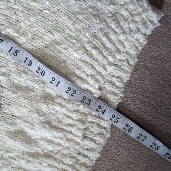 Vintage Boucle Retro 90s Geometric Boho Grunge Slouchy Coogi Style Sweater M - Picture 8 of 9